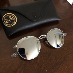 Ray-ban round flash lenses